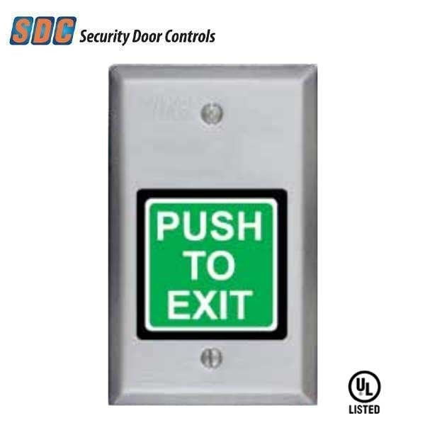 2" PUSH TO EXIT GREEN ILLUMINATED FIXED 30 SEC TIMER 630